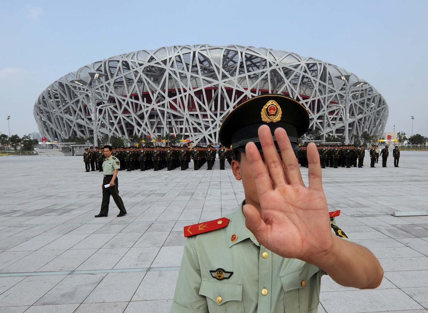 soldier at birdsnest